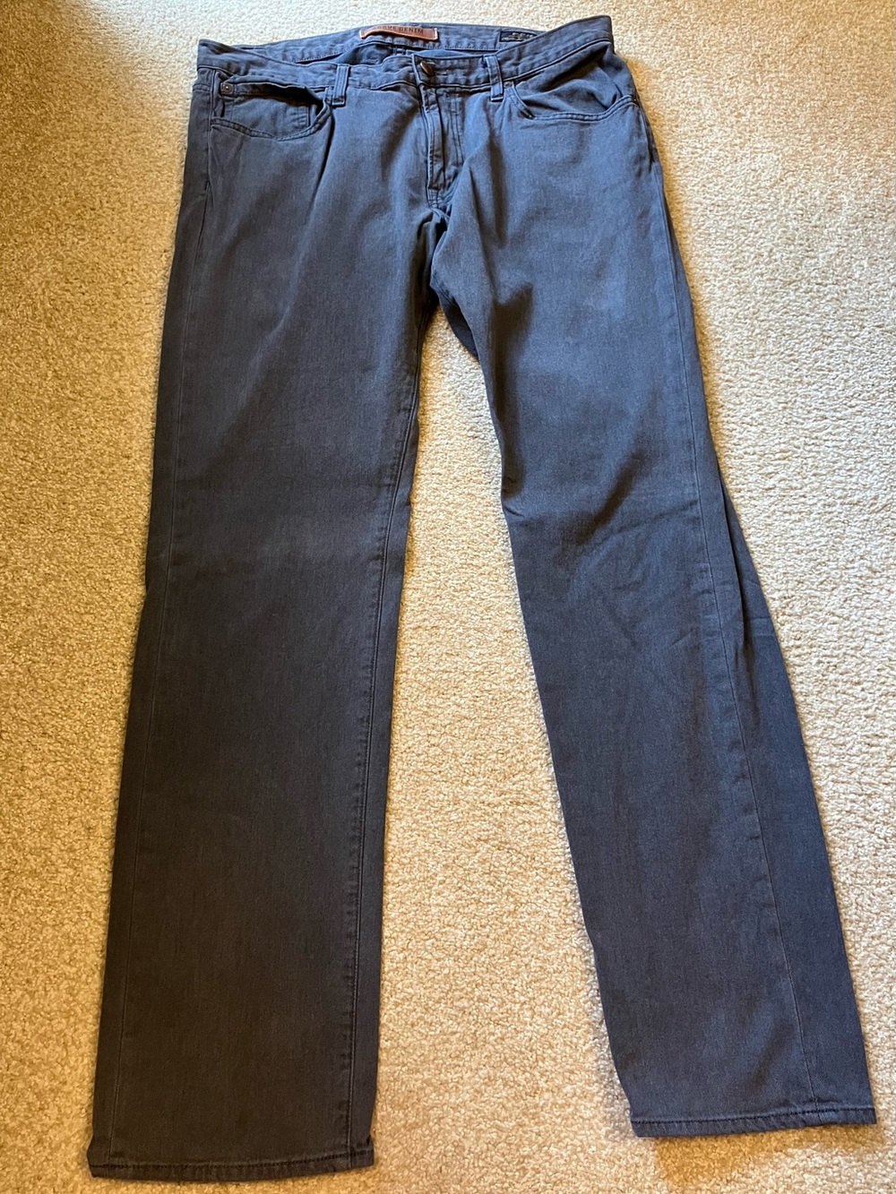 Agave Denim Rocker Jeans Gray Classic Taper Straight